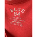 Blue 84  Nebraska Huskers‎ Red Tank Top Women's Medium Glitter Graphic Tee GBR Photo 2