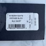 Rag and Bone NWT Suji women’s front slit denim Skirt in vintage bloom size 26 XS Photo 11