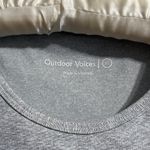 Outdoor Voices 💖 NWT  Athena Crop Top in Dove (Gray) Photo 2