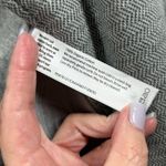 Eileen Fisher Moon Organic Cotton Herringbone Knit Moto Jacket Size S $268 EUC Photo 7