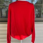 BONITEE Red American Flag Sweater V Photo 5