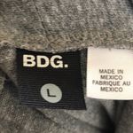 BDG ‎ gray button down cardigan sweater sweatshirt women's size L Photo 4