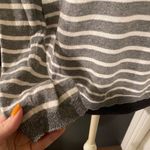 ASOS 💜 Blendshe Sweater via Striped gray Sweater with Sparkle Trim Photo 2