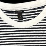 J.Crew  Navy and White Striped pocket Short Sleeve bodysuit,size S Photo 8