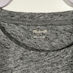Madewell  Gray T-Shirt Sz Large Pocket Tee Photo 5