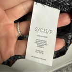 CAbi NWOT  3131 Limited Edition Eclipse Moon Shirt‎ Black White Orange Size Small Photo 6