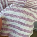 Madewell Linen Blend Dress Womens XSmall Striped Mini Summer Trip Coastal Beach Photo 6