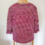 Adrienne Vittadini  Knit Sweater Cuffed Sleeved Large Photo 2
