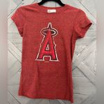 5th & Ocean  Womens MLB Los Angeles Angels Shirt Red Small vintage, looking Photo 1