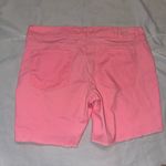 LEI Pink Jean Shorts Mid Photo 5