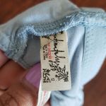 Free People  Light Blue Festival Feminine Basic Athleisure Edgy Bralette Size XS Photo 2
