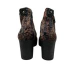Toni Pons‎ Finley Bootie Velvet Velour Paisley Print Multicolor Size 38 US 7.5 Black Photo 9