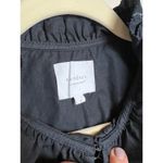 by We Are Sundays Max Black Sleeveless Embroidered Mini Dress Sz. S Photo 3