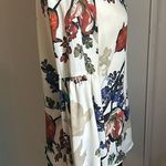 EXPRESS Women’s Floral Long Sleeve Bishop Balloon Sleeve Inspired Blouse Photo 7