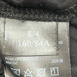  All Saints Penelope Tie Neck Bodysuit Womens Size US‎ 4 Black *FLAW Photo 4