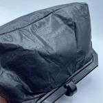 Vintage Holiday Fair 1981 faux leather shoulder bag or clutch. Hong Kong. Black Photo 7