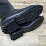 Easy Spirit  Women's Black Leather Knee High Side Zip Rhonda Riding Boots sz 8W Photo 6