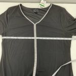 JM Collection  New Womens Black V-Neck Mini Dress Size L‎ 3/4 Sleeve NWT Photo 5