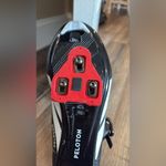 Peloton  Black and Red Cycling Shoes Size 40 Photo 7