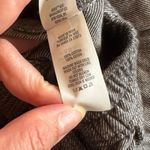 Aerie Anytime High Waisted Trousers Smoked Gray Wide Leg Flannel Pants Small Photo 8