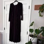 Ulla Johnson Analia Topstitched 100% Organic Wool Midi Dress Size Medium Ruffles Photo 1