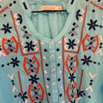 Fresh Produce Aqua Embroidered Tunic from  M/L Photo 1