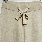 Gilly Hicks NWOT Sz: S Tan Cream Wide Leg Ribbed Leasure Pull On Flowy Pants. Photo 9