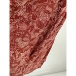 Anthropologie Vanessa Virginia Shirt Women XS Pink Cream Printed Cap Sleeve Photo 7