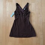 Princess Polly  brown polka Nellie mini dress Photo 1