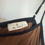 Brown Linen Dress with Pockets Size XL Photo 2