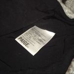 Paige Haylynn Heather Gray Custard Brown Zip Up Coat w/ Leather Belt $249 VGUC S Photo 4