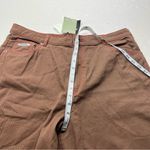 No Fear x H&M Carpenter Wide Leg Twill Skater‎ Pant Womens Size 16 Brown Y2K NEW Photo 8