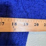 Aran Crafts Blue Merino Wool Cable Knit Cardigan Sweater Womens XS Ireland Photo 3