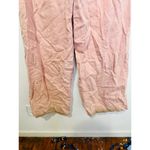 EN SAISON Dusty Pink Linen Style Front Zipper Macey Trousers Pants Size Small Photo 5