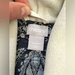 Chico's Dressy attractive CHICO’S cardigan 💙🤍💙 Photo 8