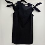 J.O.A. Los Angeles Cold Shoulder Bow Sleeve Dress (Navy) Size XS With Tag Photo 2