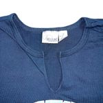 Bum Equipment Vintage Womens TShirt Top Graphic Print VNeck Short Sleeve Blue 2X Photo 2