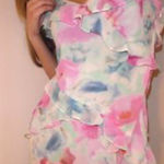 ZARA Ruffled Mini Dress Medium NWT IN PACKAGE Photo 0