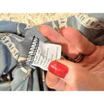 Women's Effie's Collection Maxi Dress M Black Gold Chain Print Size M Photo 5