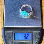 Sleeping Beauty Turquoise Sterling Silver Ring Size 7 Blue Photo 9