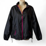 Faded Glory Vintage  Black Windbreaker Jacket Photo 0