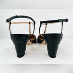 Gucci  WOMEN'S PETITE GG SLINGBACK NAPPA LEATHER CHARLOTTE PUMPS SIZE EU 40 Photo 5