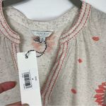 Lucky Brand NWT  Western Aztec Embroidered Top Sz Medium Sleeveless Tank Photo 2