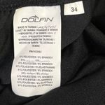 Dolfin  NWT Women's Black Scoop Neck Stretchable Aquashape One Piece Swimsuit 34 Photo 2