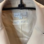 T Tahari Tahari Arthur S. Levine Beige Blazer with Dark Edging size 10 Photo 5