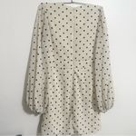Urban Outfitters  Willow Plunging Polka Dot Mini Dress Photo 2