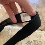 EXPRESS  Black Toggle Waist Belt XS/S Gold Pushlock Photo 6