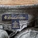 Brooks Brothers  2Piece Skirt Suit Italian Wool Gray Women’s Size 16 Photo 2