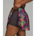 Lululemon  Court Rival High-Rise Skirt size 8 Vivid Floral Tone Multi Activewear Photo 5