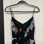 Candies Black Floral Cutout Spaghetti Strap Maxi Dress Size XL Photo 6